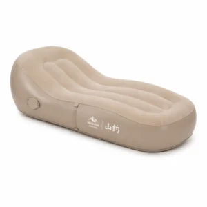 “Self-Inflating Single Lounger Inflatable Sleeping Bed”