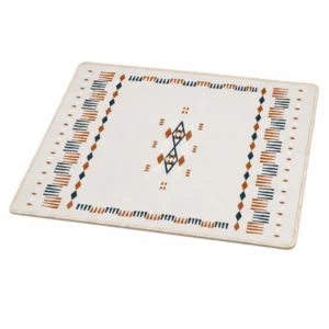 “Handmade Embroidered Camping Mat”