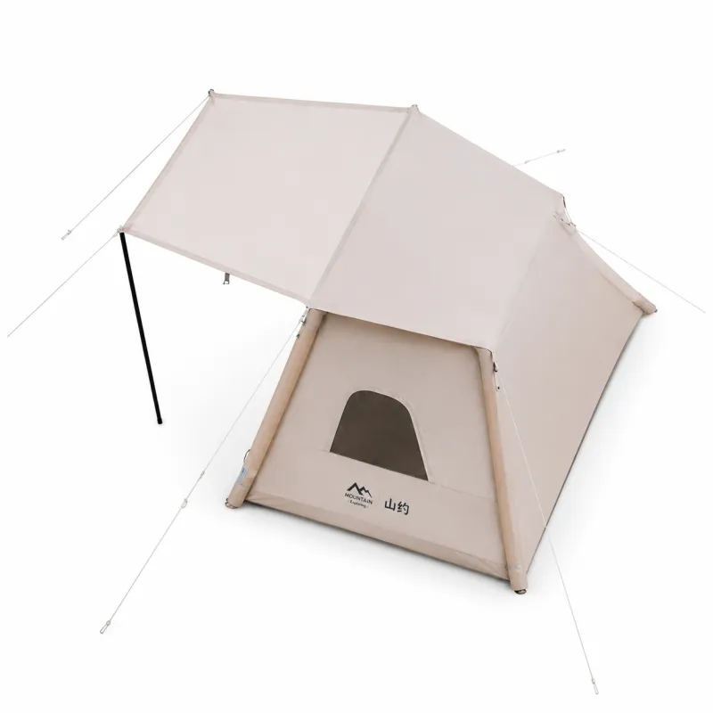 "Self-Inflating Camping Tent with Built-in Pump" - Image 4